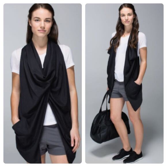 Lululemon Tranquility Sleeveless Wrap - Picture 1 of 8